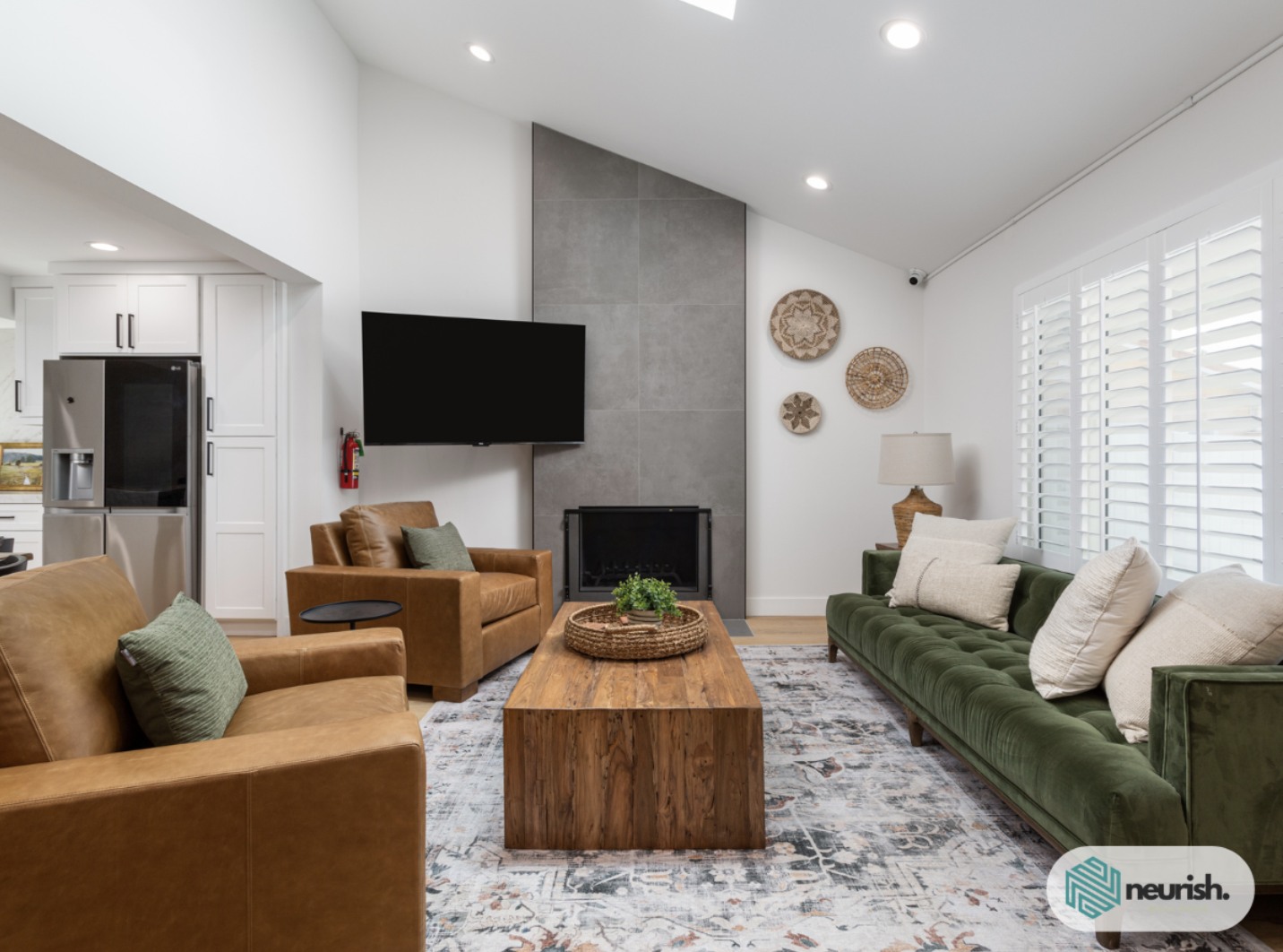 Private therapy spaces at Neurish Wellness