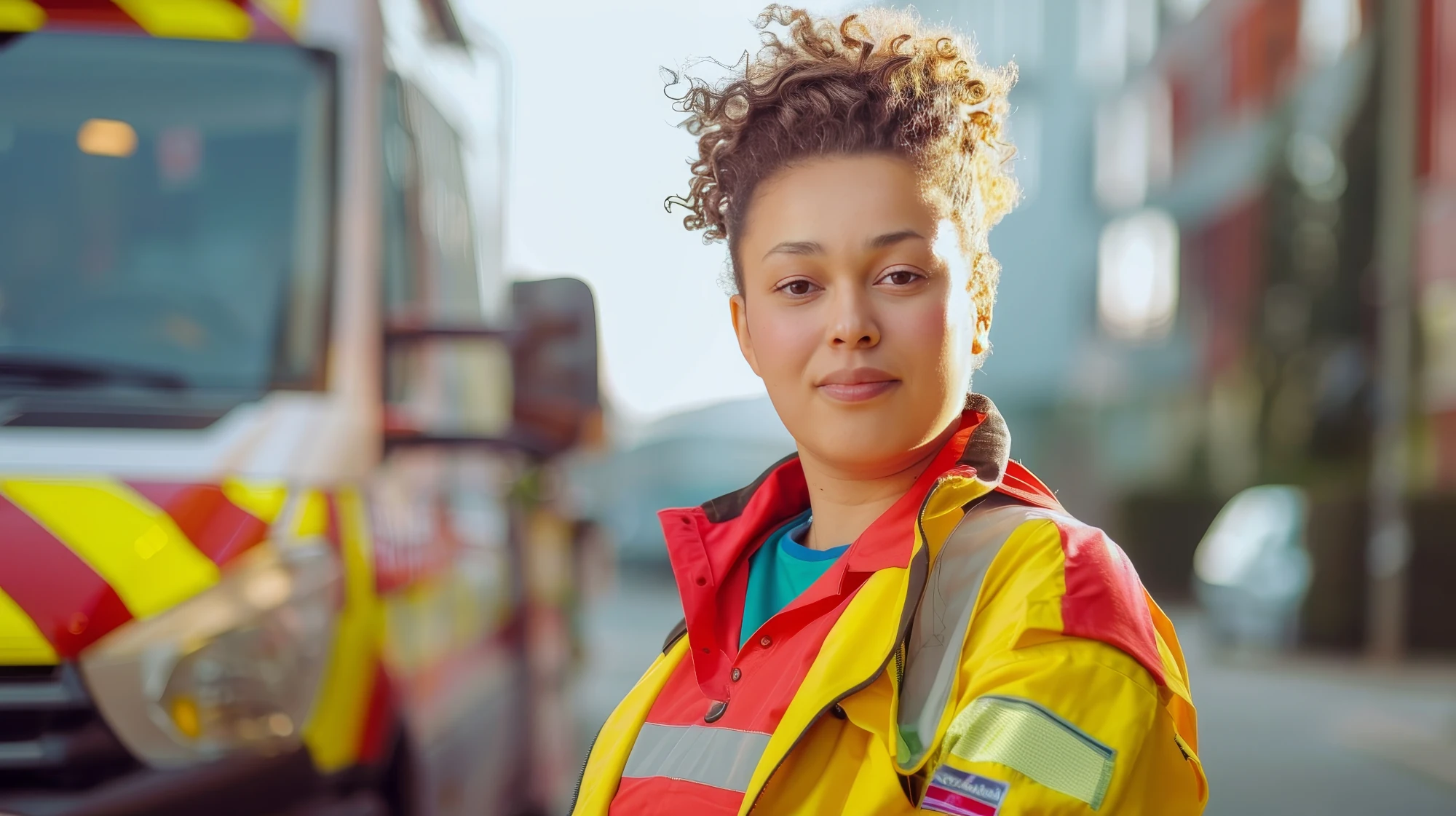 First responder preparing for a shift, representing returning to duty after mental health treatment.